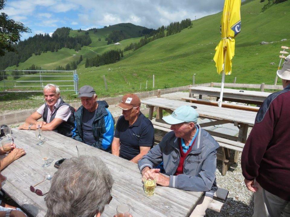 Teilnehmer beim Zvieri