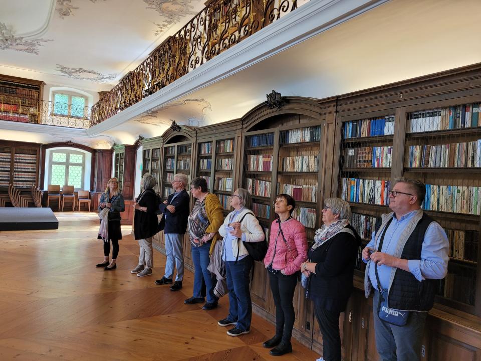Bibliothek im Kloster Fischingen