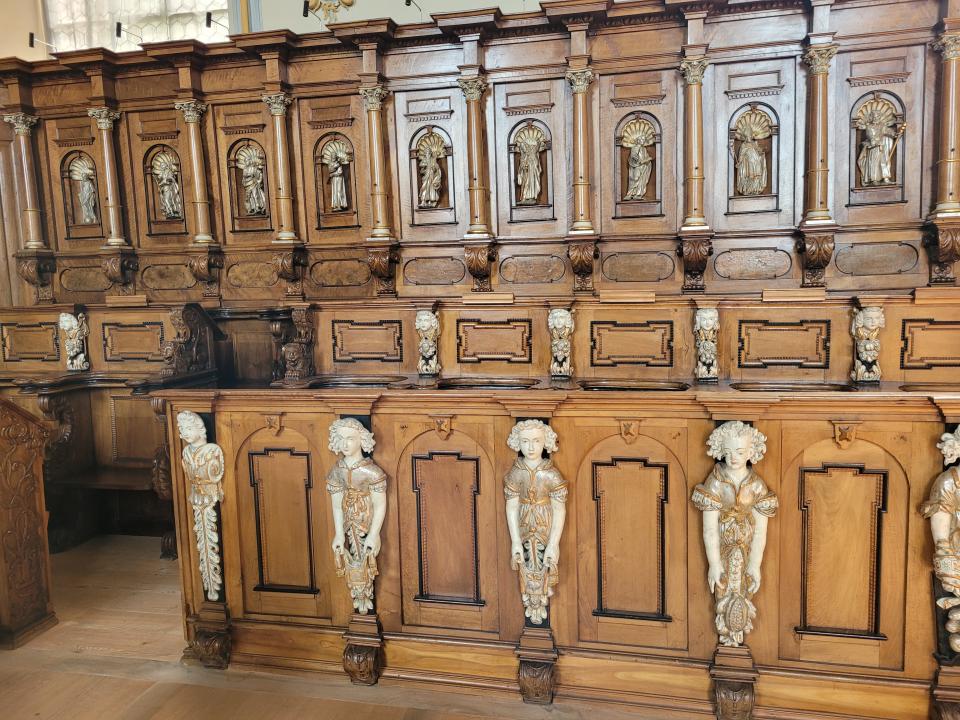 Empore in der Klosterkirche Fischingen