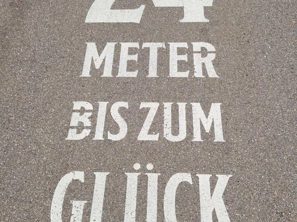 24 Meter zum Glück
