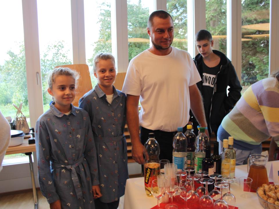 Der Apéro riche mit Spezialitäten aus den verschiedenen Ländern