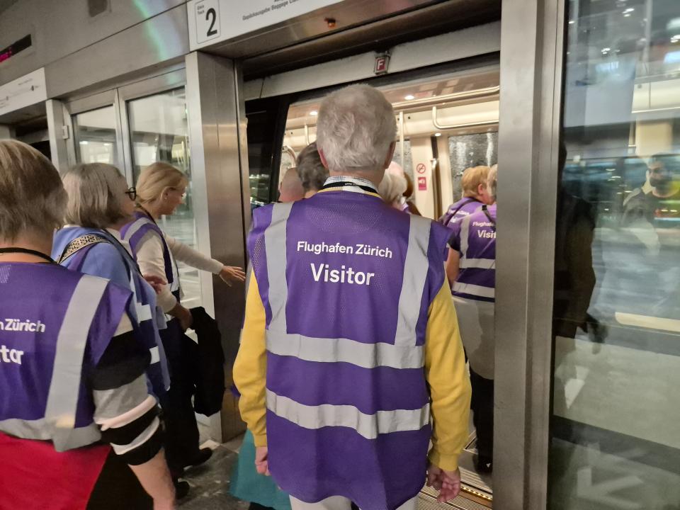 auf dem Weg zum Gate E