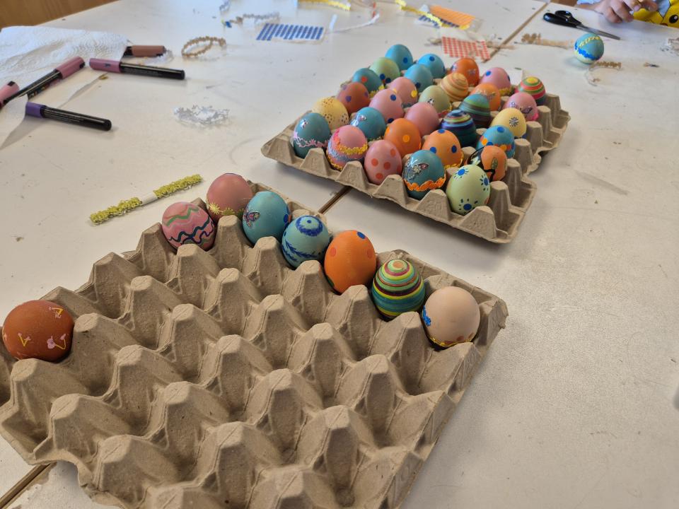 Ostereierfärben 2025