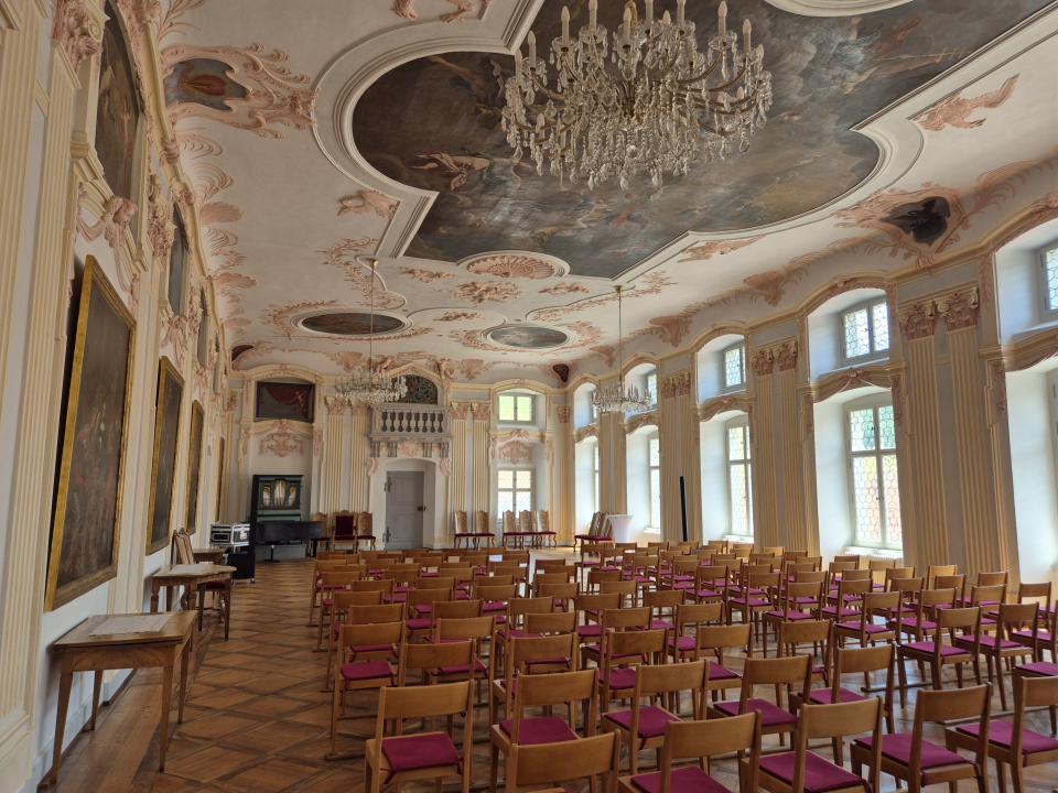 grosser Saal Kloster Einsiedeln