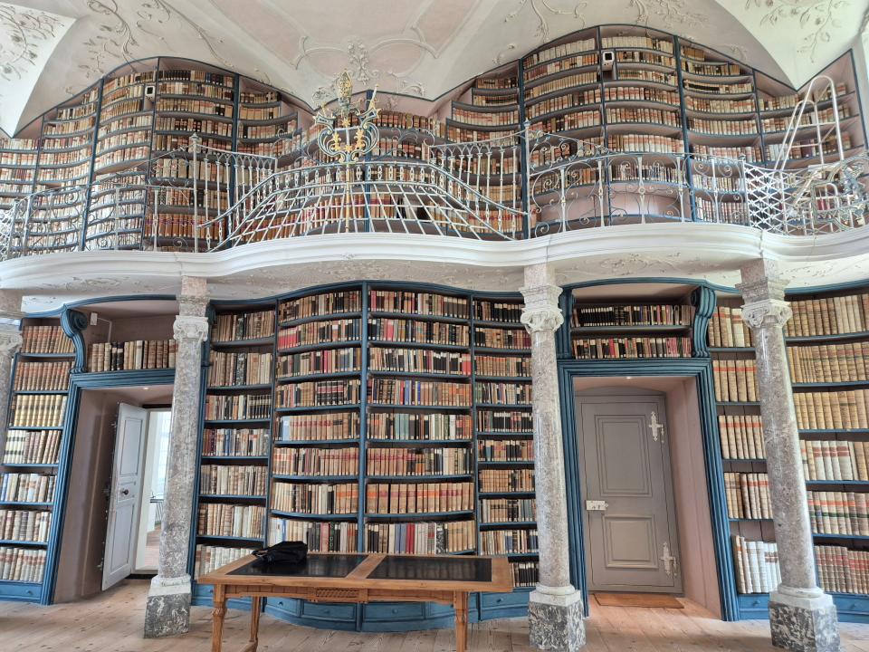 Bibliothek im Kloster Einsiedeln