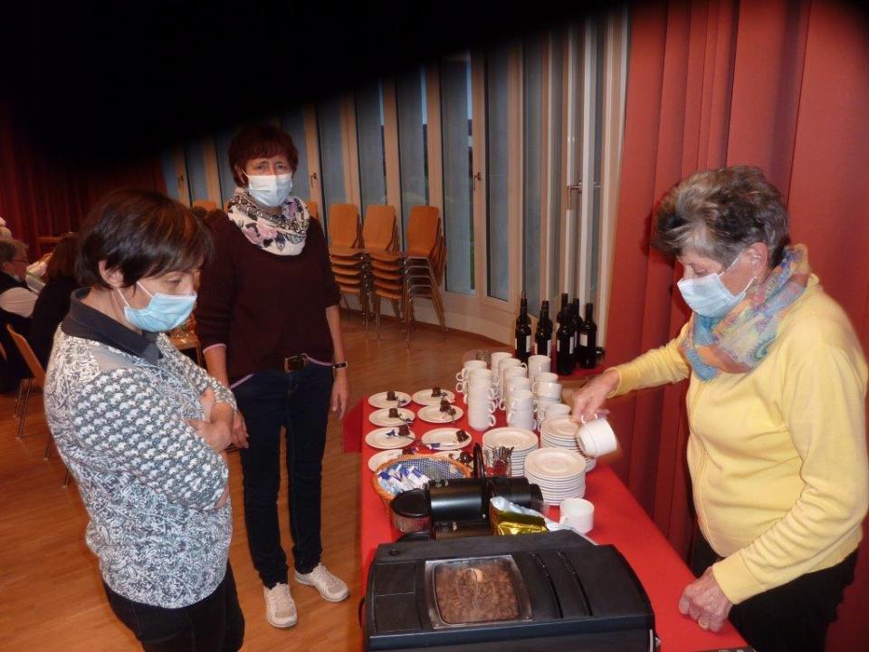 Kaffee darf nicht fehlen