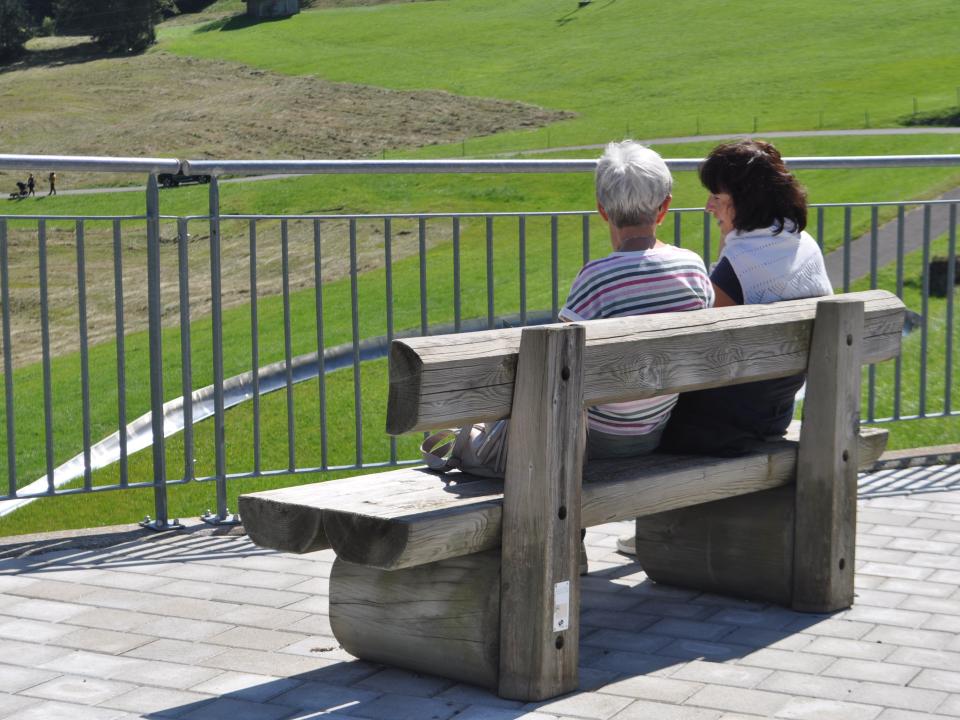 eine herrliche Aussicht geniessen