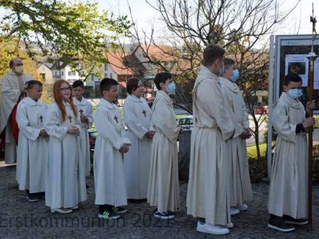 Impressionen Erstkommunion 2021