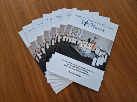Rechnungsversammlung der kath. Kirchgemeinde vom 22. Mai 2025