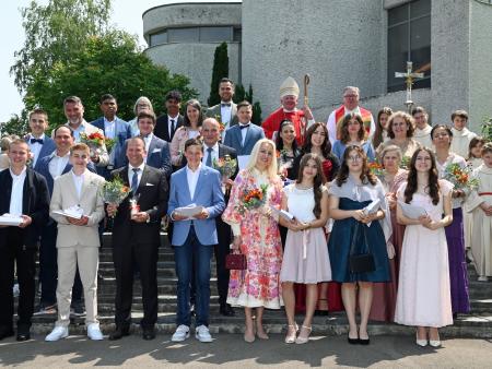 Rückblick Firmung 2025, MÜLLHEIM