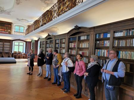 Bibliothek im Kloster Fischingen