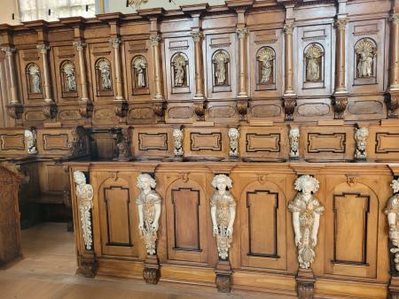 Empore in der Klosterkirche Fischingen