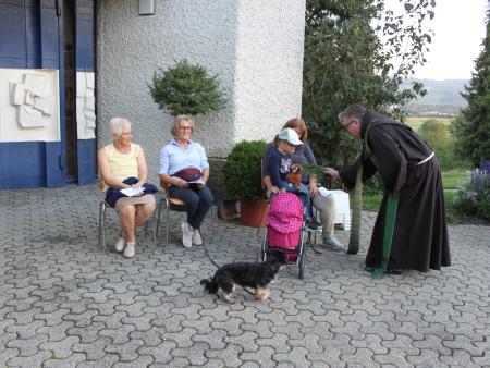 Pastoralraumandacht mit Tiersegnung