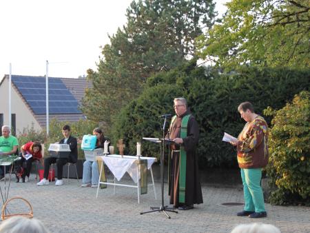 Pastoralraumandacht mit Tiersegnung