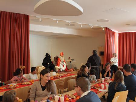 Gemütliches Beisammensein beim St. Nikolaus-Anlass