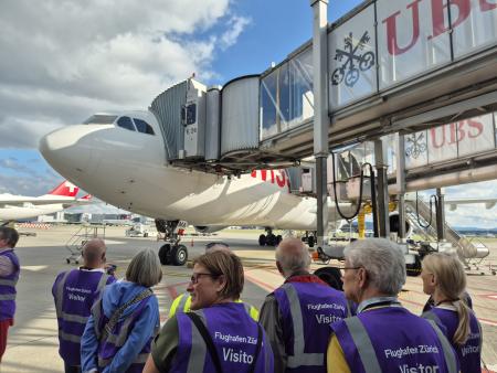 Ein Blick hinter die Kulissen am Flughafen Zürich
