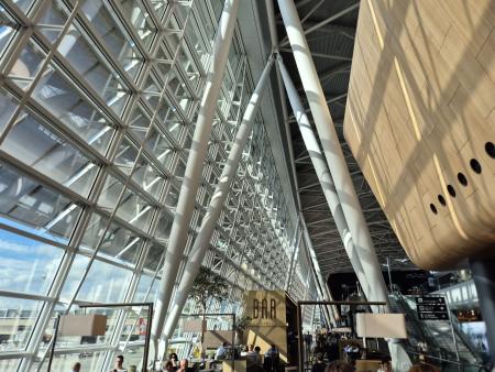 Im Duty free -Bereich
