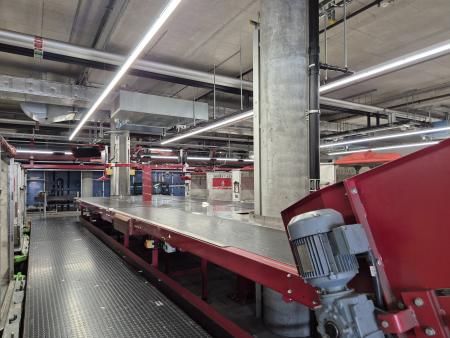 Gepäckverteilanlage