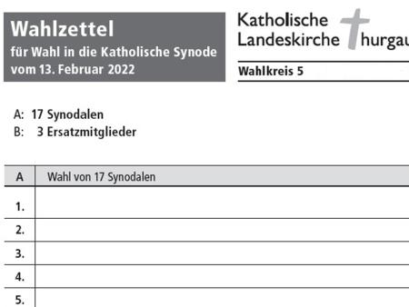 Synodalwahlen 12./13. Februar 2022