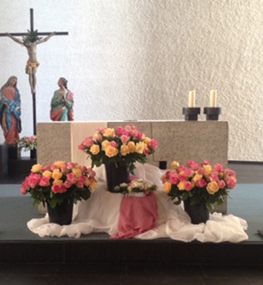 Altar am Muttertag