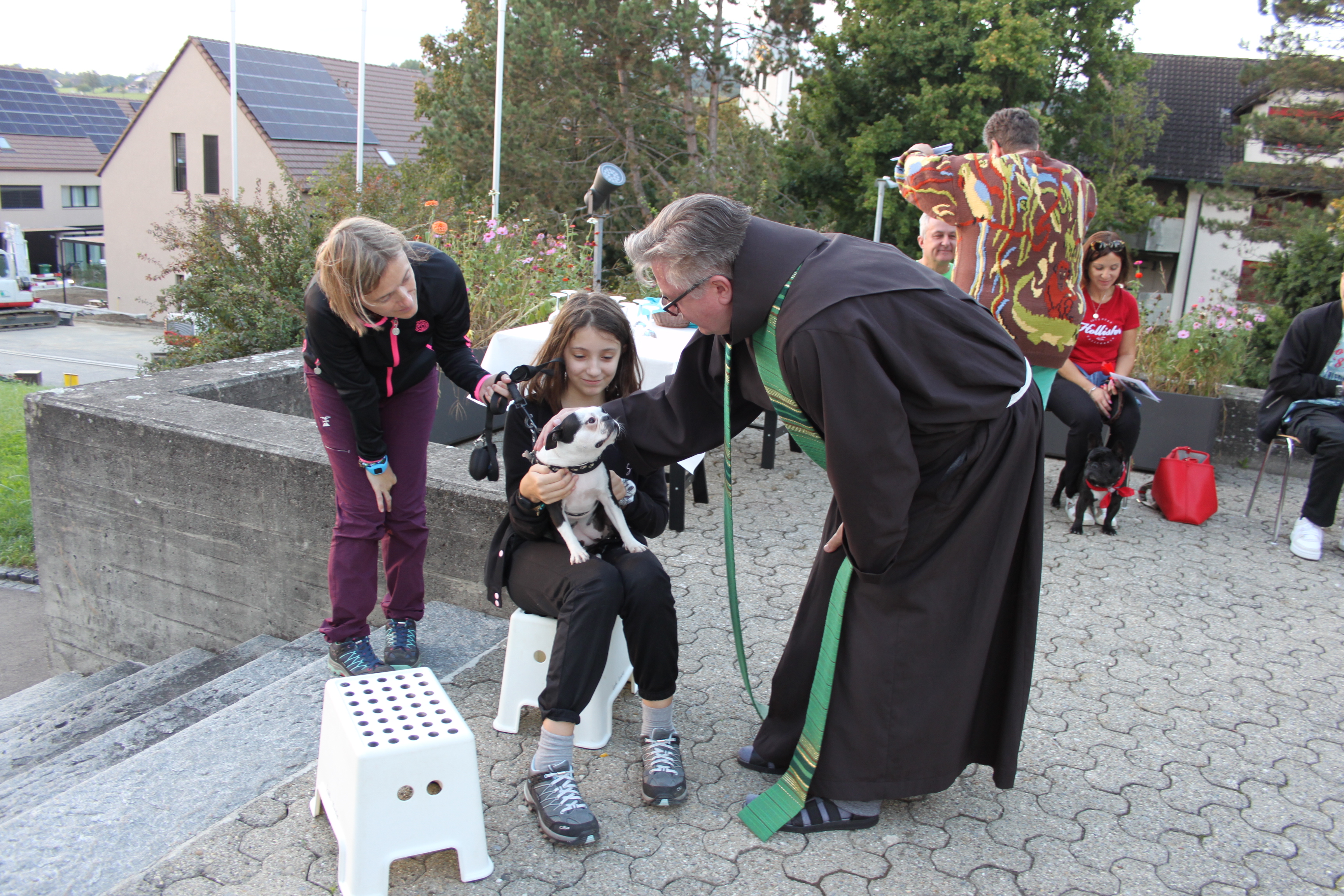 Pastoralraumandacht mit Tiersegnung